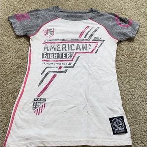 American fighter shirt